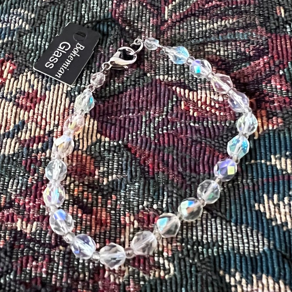 Bohemian Glass Bracelet New With Tag - Picture 3 of 6